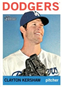 2013 Topps Heritage #200 Clayton Kershaw - Los Angeles Dodgers - Picture 1 of 1