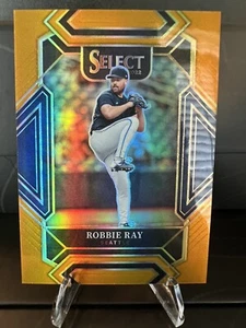 2022 Panini Select Baseball Robbie Ray Holo Orange #08/10 Seattle Mariners SSP - Picture 1 of 2