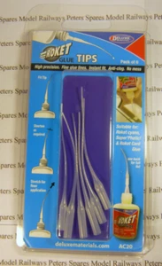 Deluxe Materials AC20 Roket Glue Tips (PK6) - Picture 1 of 1