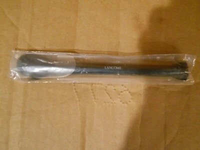 Cepillo de maquillaje Lancome de doble extremo nuevo en paquete Foto 1 de 2