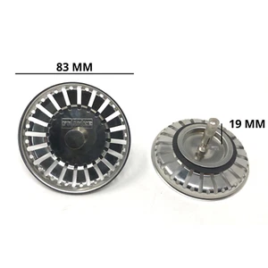 FRANKE TAPPO FILTRO LAVELLO -ORIGINALE- 1920213 diametro 83 mm - 133.0075.297  - Imagen 1 de 1