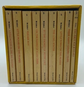 The Complete Set of Laura Ingalls Wilder's Little House Books, 1971 Boxset - Picture 1 of 19