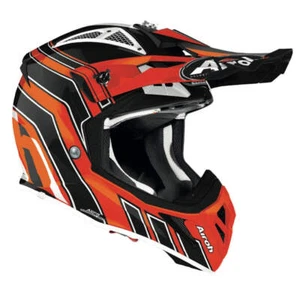 Airoh Aviator MX Helmet Ace Art Orange Off-Road - Picture 1 of 6