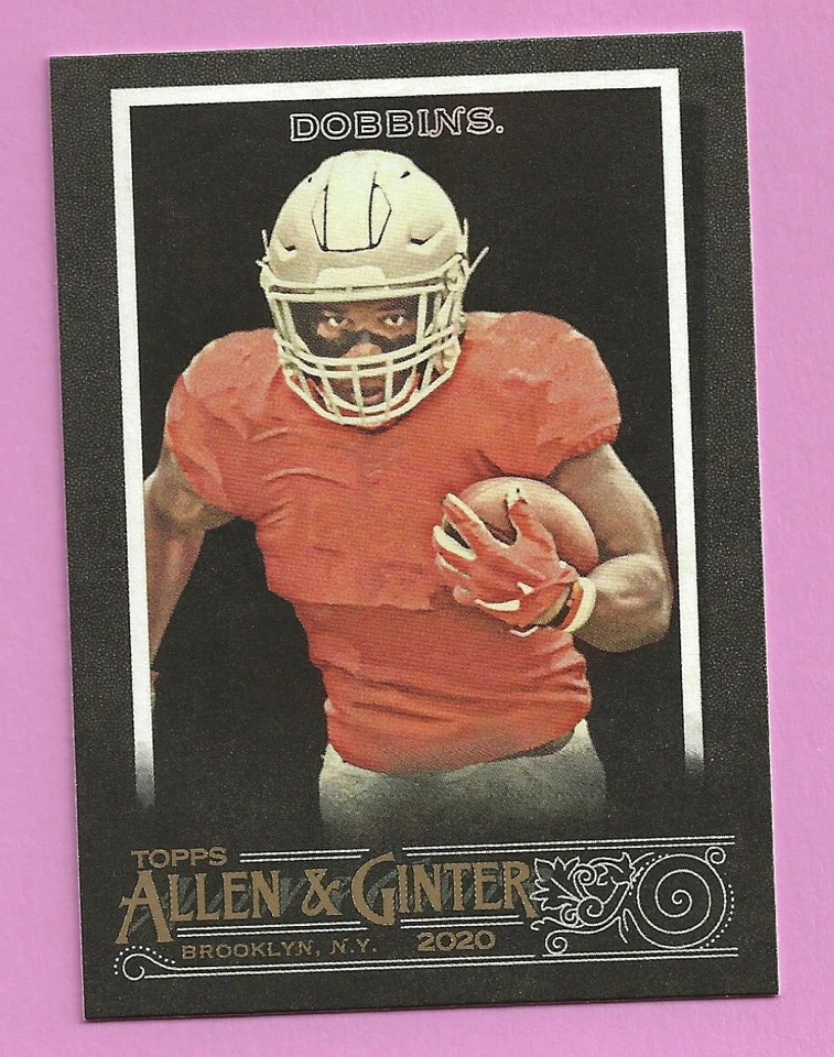 2020 Topps Allen & Ginter X J.K. Dobbins #152 Football Player  - Image 1 of 1