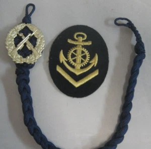 NVA Schützenschnur  Volksmarine  Infanterie  Matrose  Abzeichen  NVA Uniformen - Bild 1 von 2