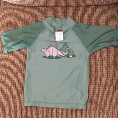 UV Skinz Boys Green Rash Guard 4T - Image 1 of 4