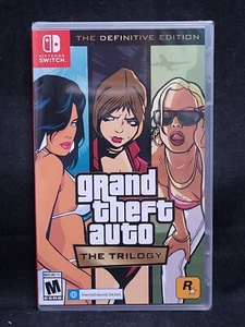 Grand Theft Auto: The Trilogy The Definitive Edition (Nintendo Switch) NEW - Picture 1 of 2