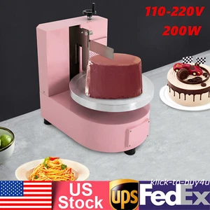 Automatic Cake Cream Spreading Coating Smearing Machine 110V Decorating Spreader - Picture 1 of 14