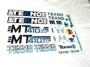 TKR9501 TEKNO MT410 2.0 MONSTER TRUCK DECALS - Picture 1 of 1