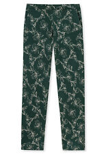Schiesser Damen Schlafanzughose lang, dunkelgrün, 42 (XL)