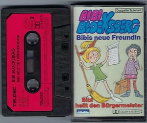 Bibi Blocksberg MC Doppelte Spielzeit, Folgen 11 + Folge 7 KIOSK Teldec alt&RAR - Picture 1 of 1