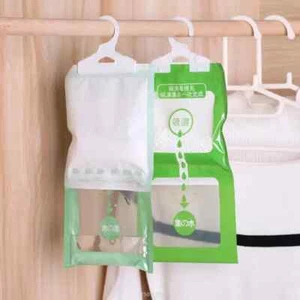 12x Hanging Dehumidifier Bags – Wardrobe Damp, Mould, Mildew & Moisture Absorber - Picture 1 of 8