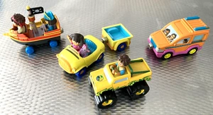 Dora the Explorer Diecast VEHICLES Learning Curve PIRATE SHIP VAN TRAILER JEEP - Bild 1 von 1