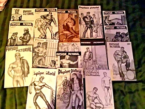 PHYSIQUE PICTORIAL * TOM FINLAND COVERS  * 16 ISSUES *SUMMER SPECIAL! - Picture 1 of 1