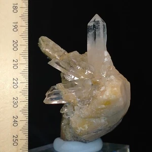 Himalayan Quartz crystal cluster natural points raw mineral specimen 0.22kg - Picture 1 of 13