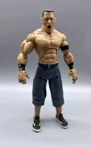 2005 WWF WWE Jakks John Cena Deluxe Aggression Wrestling Figure Series 1 Cover