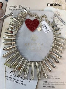 Kendra Scott Halskette "Jill" 20" in Gold 20" lang 100 % authentisch NEU 195 $ - Bild 1 von 12