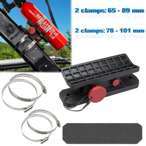 Quick Release Fire Extinguisher Mount Bottle Holder FIT For Jeep Wrangler JL TJ - Picture 1 of 9
