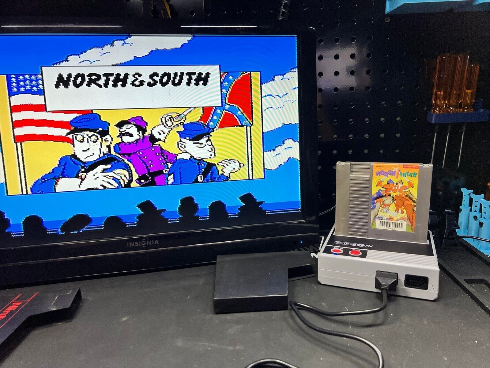 North and South (Nintendo Entertainment System, 1990) - Tested Working