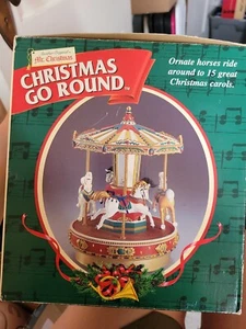 Vintage 1997 Another Original Mr. Christmas The Carousel NIB - Picture 1 of 5