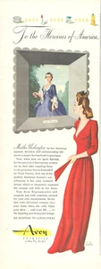 1943 WWII AVON cosmetics art PRINT AD ladies beauty contributes to war effort - Picture 1 of 1