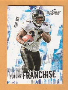 Ray Rice Baltimore Ravens 2009 Score Franchise #18 Rutgers Scarlet Knights - Imagen 1 de 2