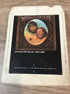 Waylon Jennings And Willie Nelson Waylon And Willie 8-track - Picture 1 of 4