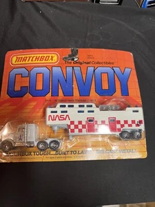 Vintage Matchbox CY-15 CONVOY NASA TRACKING PETERBUILT TRUCK 1983 - Picture 1 of 10