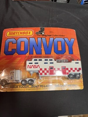 Vintage Matchbox CY-15 CONVOY NASA TRACKING PETERBUILT TRUCK 1983 - Image 1 of 4