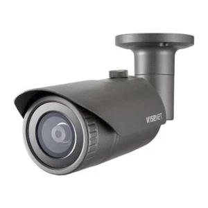 Hanwha QNO-7012R Q-Series 4MP WDR IR Bullet IP Camera, 2.8mm Fixed Lens, Black - Picture 1 of 3