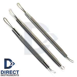 3Pcs Blackhead Extractor Comedone #1-2-3 Acne Pimple Remover Blemish Skin Care - Picture 1 of 4