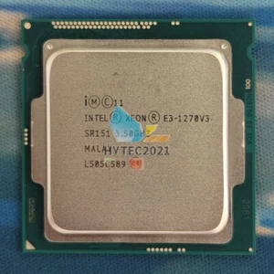 Intel Xeon E3-1270 V3 3.5 GHz LGA1150 4Cores 8T SR151 CPU Processor - Picture 1 of 2