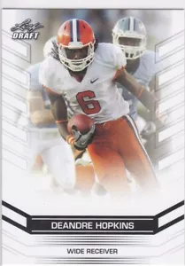 DeANDRE HOPKINS ROOKIE CARD 2013 Leaf Draft CLEMSON TIGERS College Football RC - Bild 1 von 2