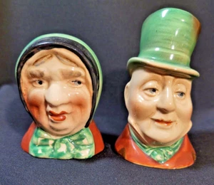 Vintage Beswick Toby Salt and Pepper Shakers Made in England - Picture 1 of 8