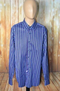 Robert Graham Men Striped Colorful Classic Fit Long Sleeve Shirt Sz XL - Picture 1 of 11