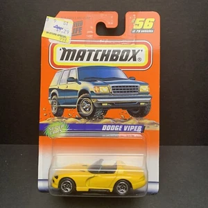 Matchbox Dodge Viper Super Cars gelb (1969) - Bild 1 von 8