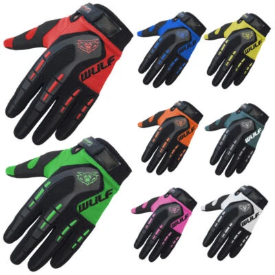Wulfsport Attack Adult Motorcross MOTOCROSS GLOVES QUAD BMX Dirt Bike Mountain - Image 1 of 3