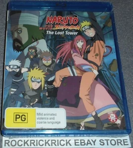 NARUTO SHIPPUDEN THE LOST TOWER THE MOVIE BLU-RAY REGION B BRAND NEW SEALED - Picture 1 of 2