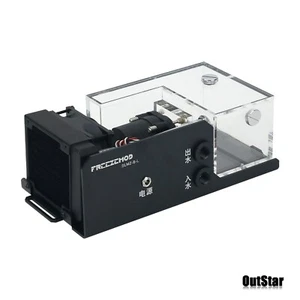 500ML Water Cooling Pump Reservoir with Fan +12V Pump FREEZEMOD SLMZ-B-L - Picture 1 of 6
