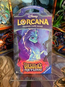 Disney Lorcana Ursula's Return Blister Pack Sisu 1 Pack Sealed - Picture 1 of 2
