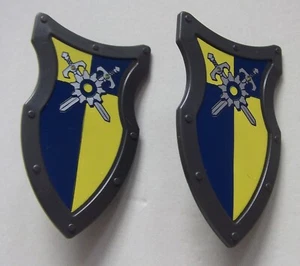 23825, escudo, cuadrado, curvo, antracita (Novelmore), impreso - Imagen 1 de 3