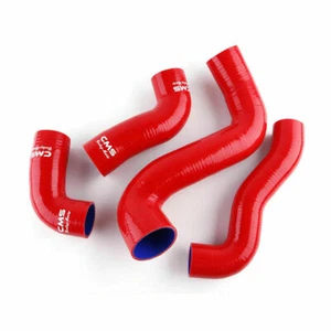 fits Mini Cooper S R55 R56 R57 CMS Red Silicone Intercooler Turbo Boost Hose - Bild 1 von 9