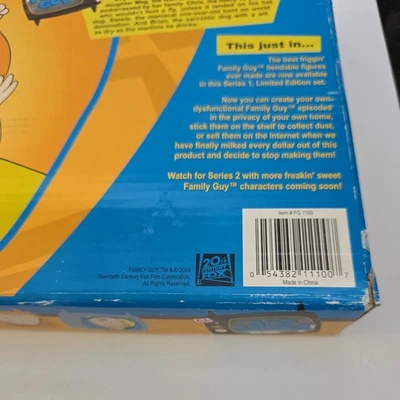 Family Guy Series 1 Bendables Figure Set “Freakin Sweet” Limited Edition NEW - Image 1 of 4