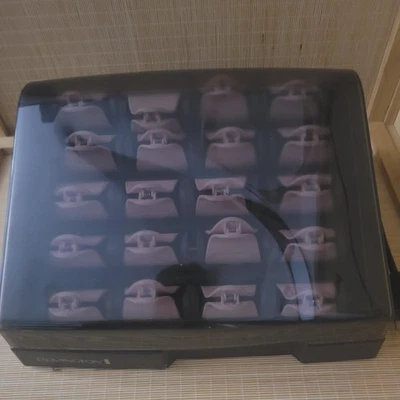 Remington T Studio H9000 Hot Rollers Hair Curlers Pearl Heated Ceramic 20 Clips - Image 1 of 4
