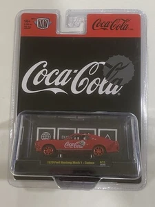 M2 MACHINES COCA COLA CHASE 1970 FORD MUSTANG MACH 1 CUSTOM LIMITED TO 750 NEW - Picture 1 of 4