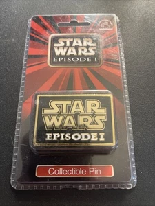 Star Wars Episode I Collectible Pin Logo Applause New Sealed Phantom Menace - Picture 1 of 6