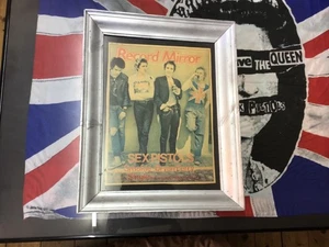 Record Mirror von 1977 mit Sex Pistols auf dem Cover Gerahmtes Cover Punk Style - Bild 1 von 3