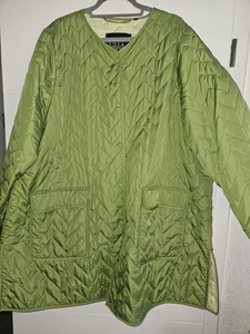 dünne Steppjacke Ulla Popken Gr 54/56 wie neu apfelgrün - Bild 1 von 4