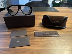 TOM FORD BRILLE FT5958 Schwarz/gold WIE NEU! - Bild 1 von 4