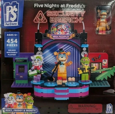 2025 PhatStacks Five Nights at Freddy’s Security Breach Deluxe Buildable Playset - Image 1 of 4